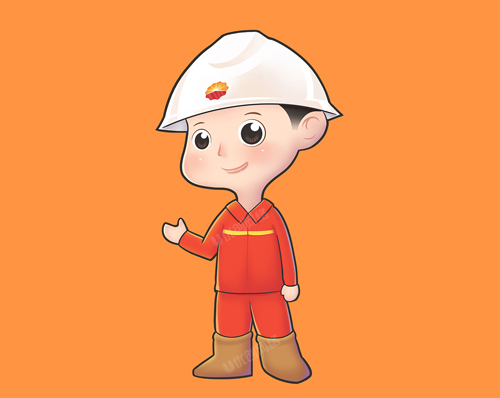 優創網絡為(wèi)【遼河油田】設計(jì)人(rén)物(wù)卡通(tōng)